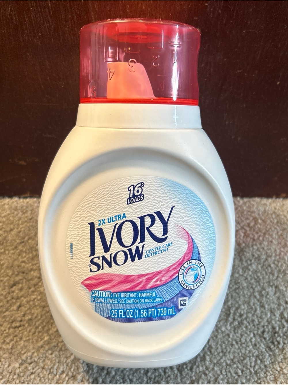 READ DESC Ivory Snow 2X Ultra Gentle Care Liquid Laundry Detergent 25oz 16 Load